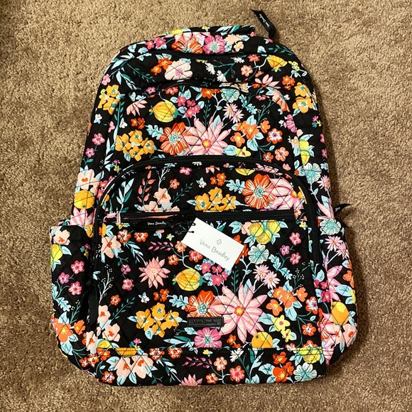 Vera Bradley Handbags - Vera Bradley Large Campus Essential Backpack